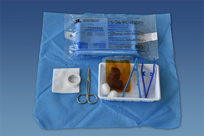 Disposable stitch removal kit