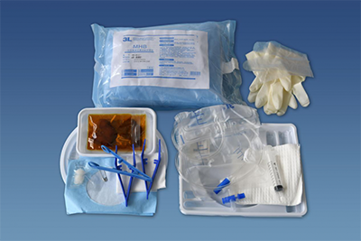 Disposable sterile urinary care kit
